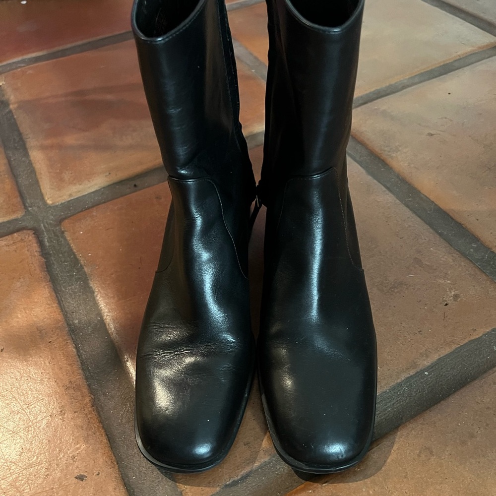 Stuart Weitzman Black Ankle Boots